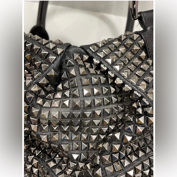 Rare Burberry Prorsum Pyramid Stud Knight Satchel - Picture 5 of 15